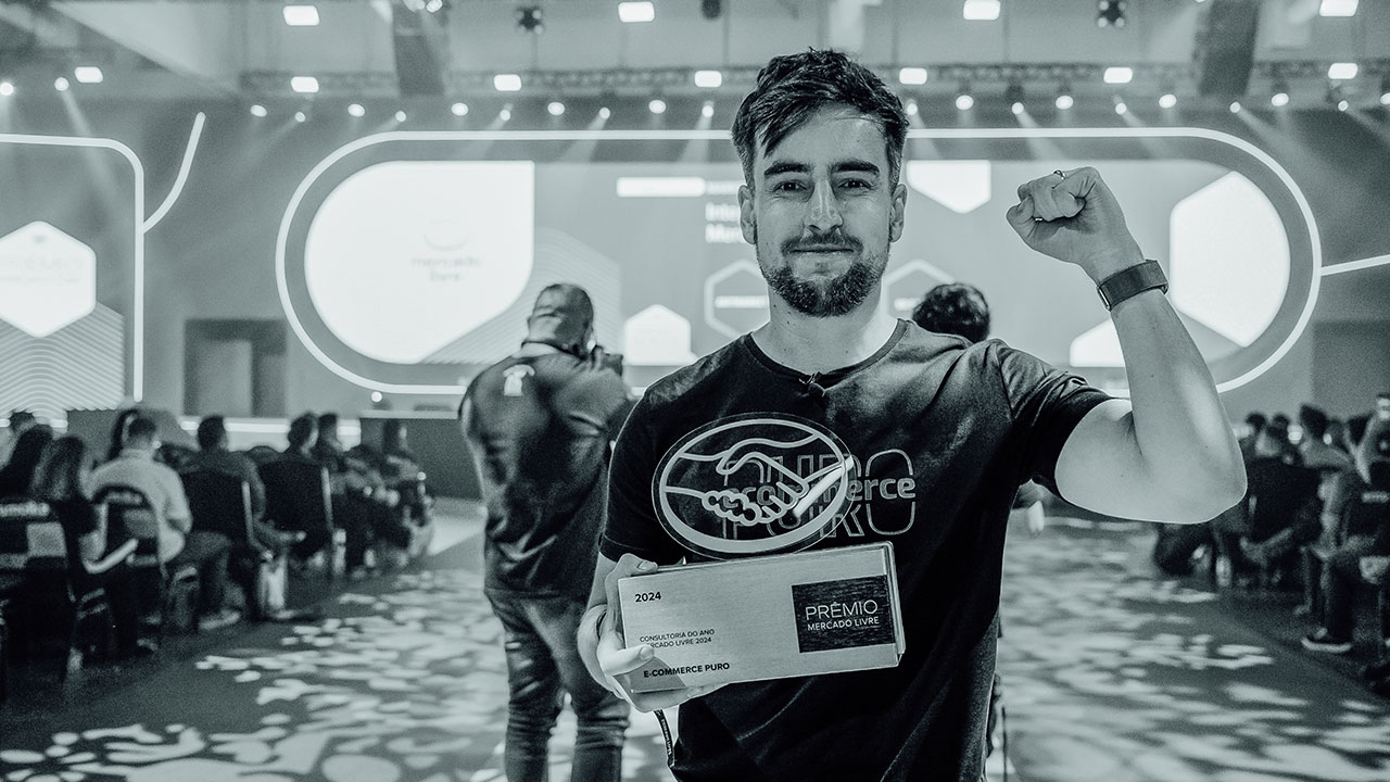 Troféu do Prêmio Mercado Livre 2024