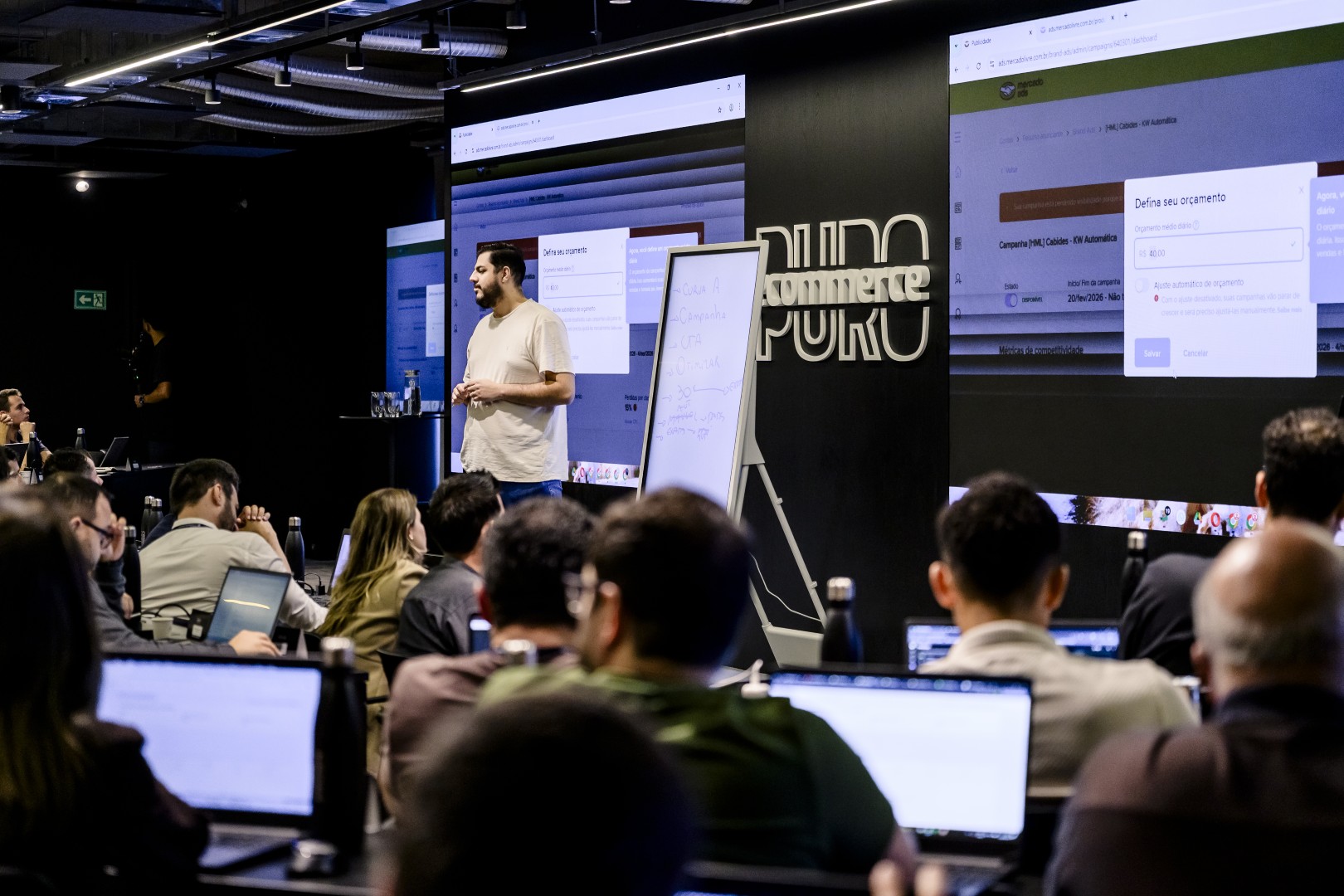 Mentor conduzindo a sessão